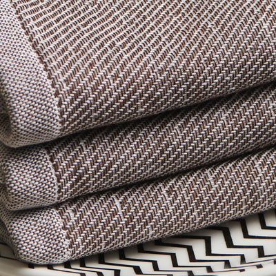 Peat  | Cotton Bamboo | Hammam Terry | Face Towels - Set of 2