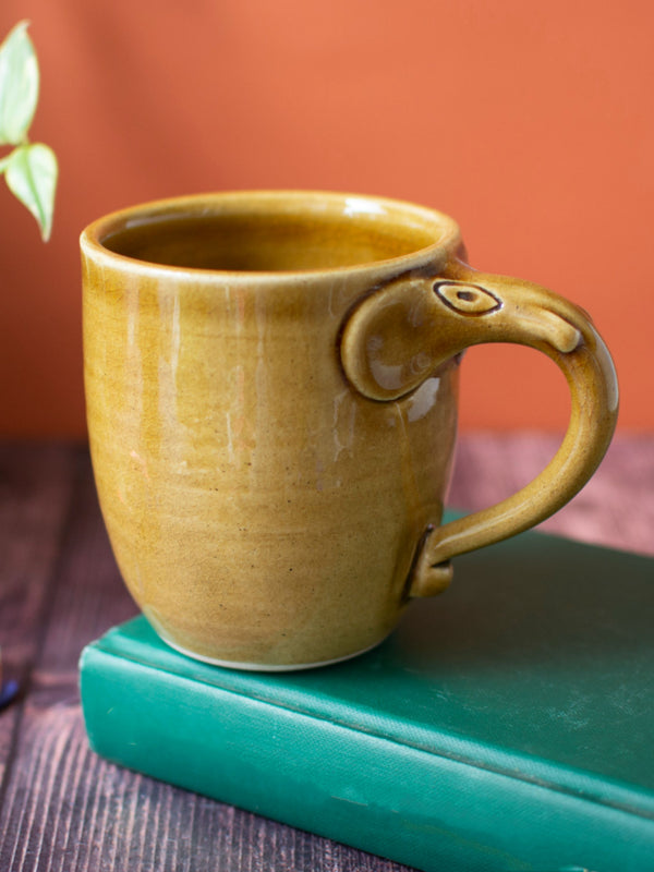 Periyar Coffeee Mug Ochre