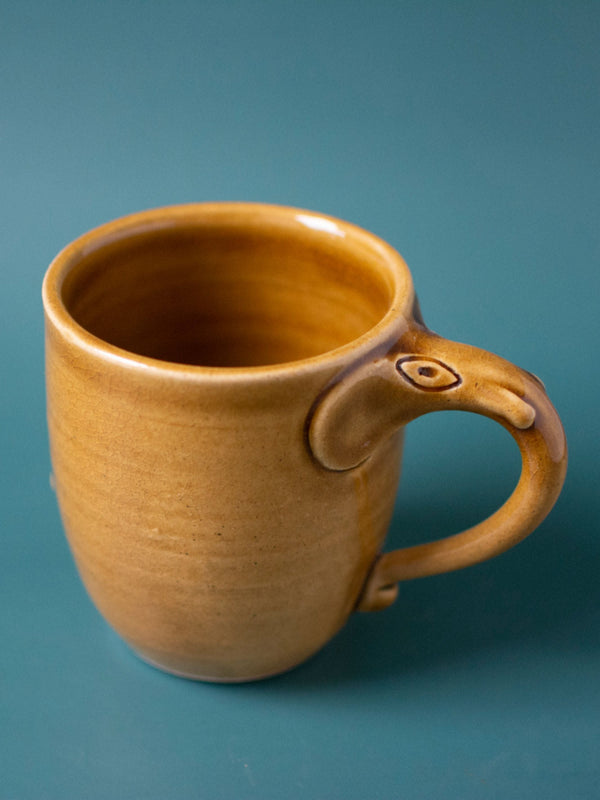 Periyar Coffeee Mug Ochre