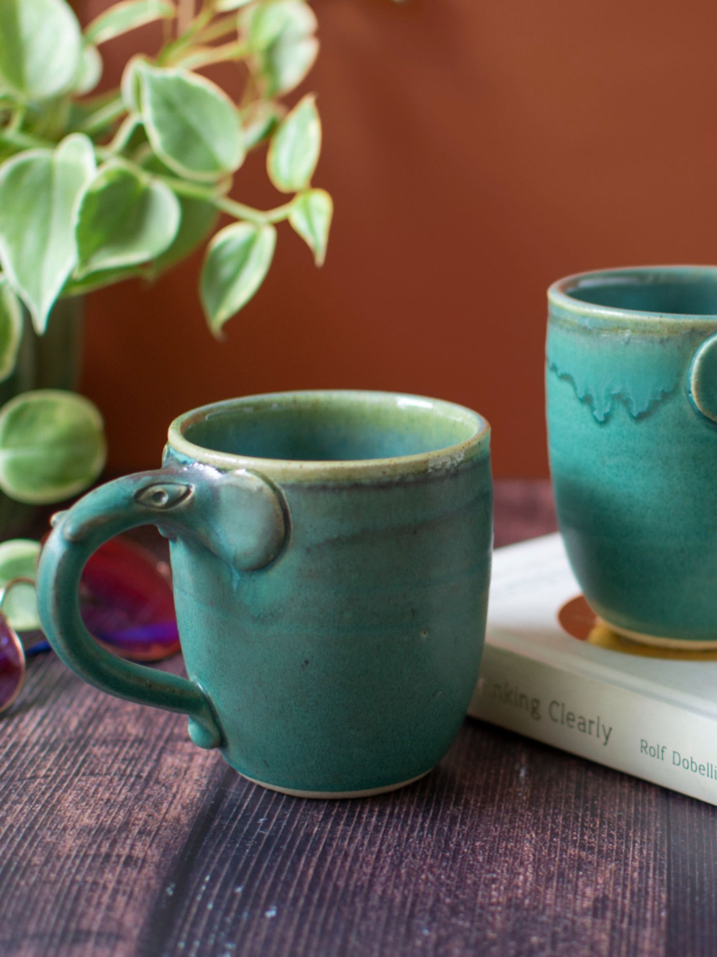 Periyar Mug Set of 2- Green