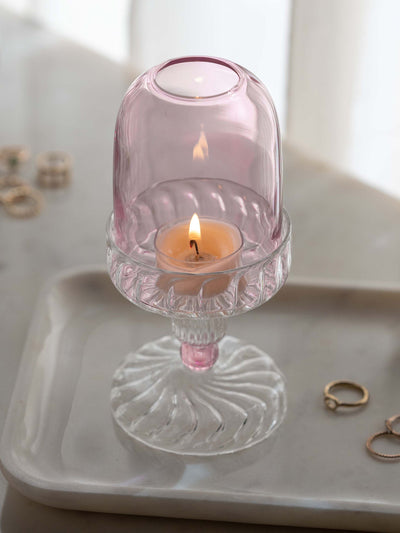 Pink Fairy Lamp Candle Holder