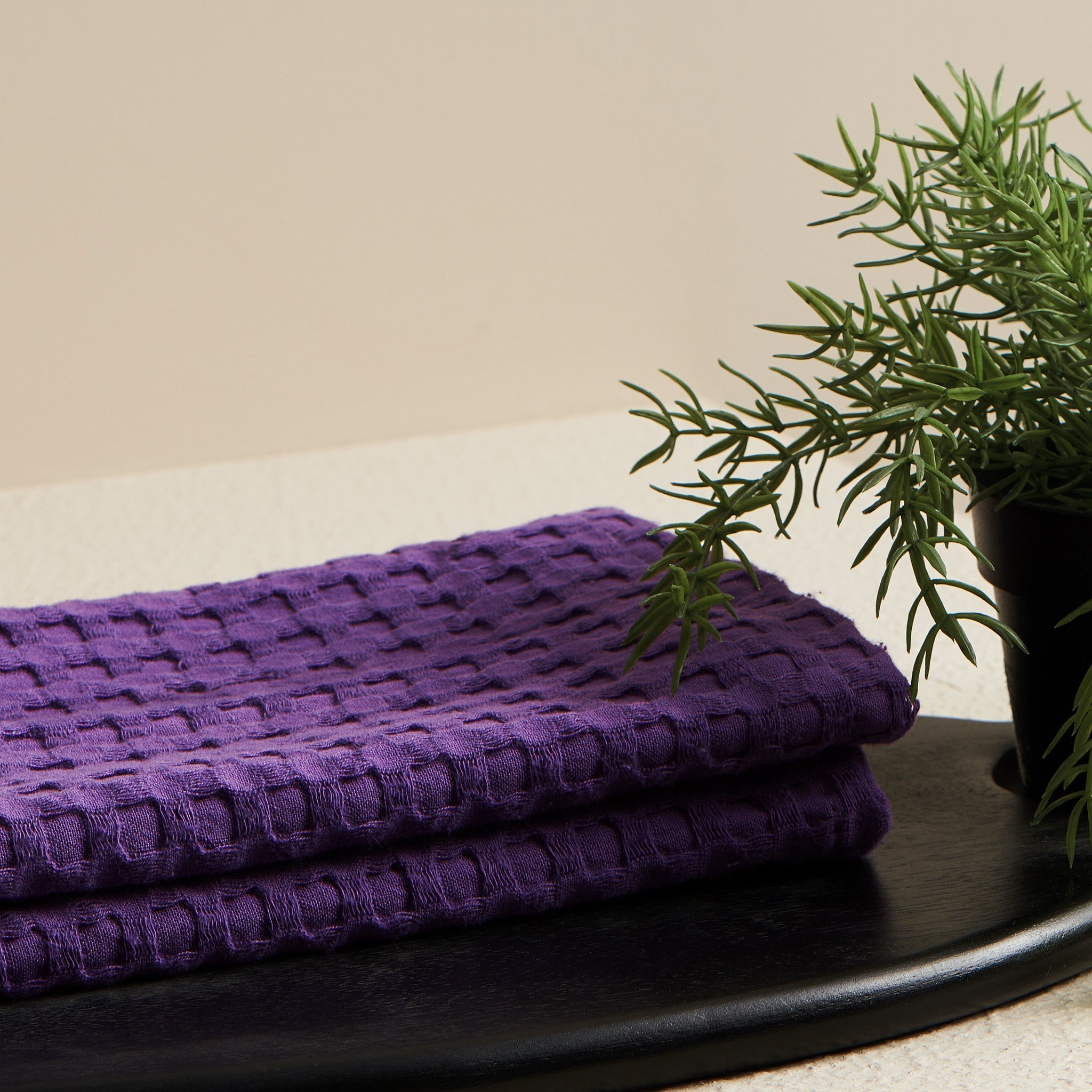 Pixel | Cotton | Waffle | Hand Towel
