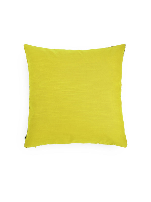 Hand Painted Cushion Cover - Polka Turquoise