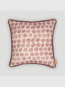 Polka Dot Lavender Velvet Cushion Cover