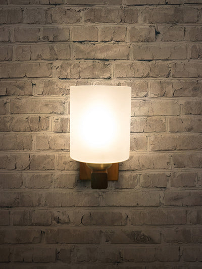 Polo Wooden Single Wall Lamp Sconce