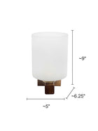 Polo Wooden Single Wall Lamp Sconce
