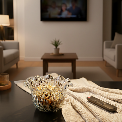 Clara  – Glass popcorn Bowl