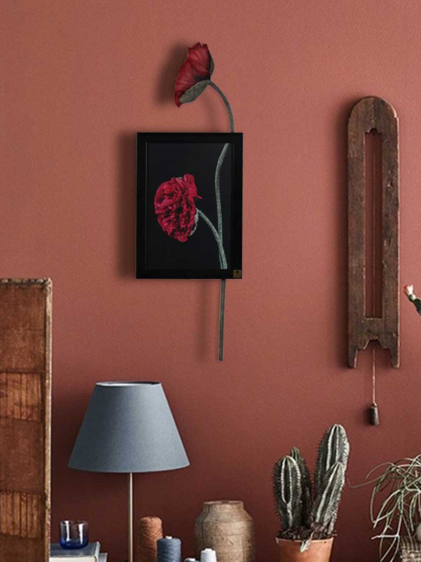 Poppy Vertical Wall Art