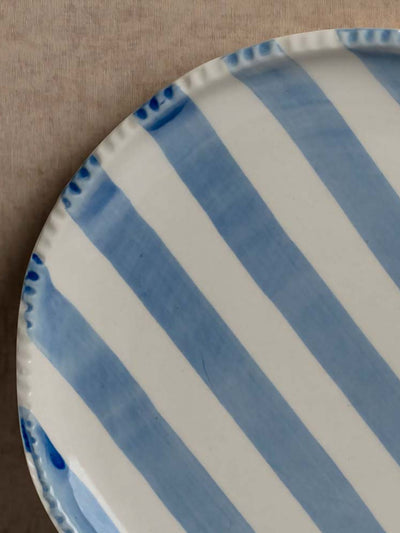 Positano Breakfast Plate Blue