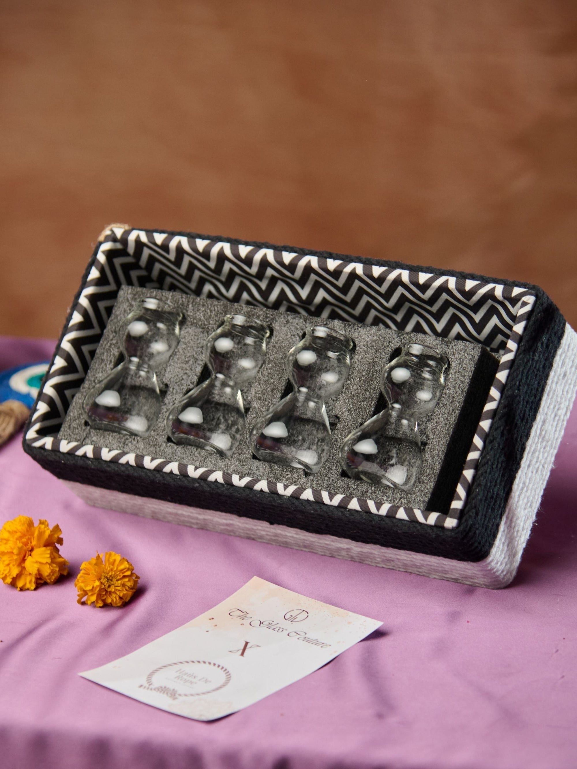 Premium Shot Glasses With Gift Box _ Set of 4