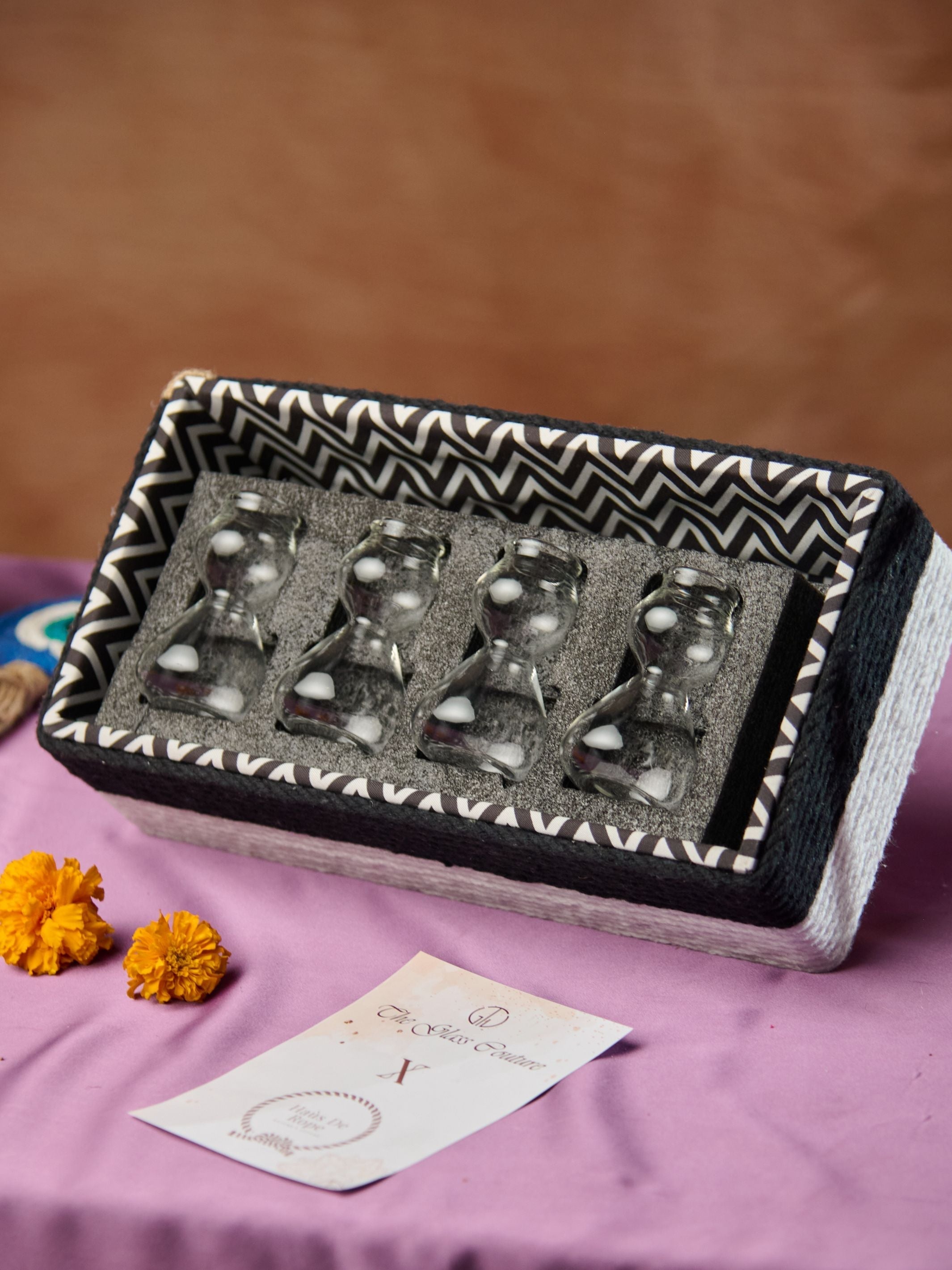 Premium Shot Glasses With Gift Box _ Set of 4