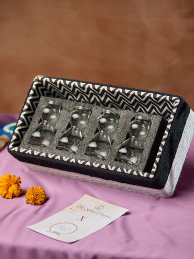 Premium Shot Glasses With Gift Box _ Set of 4