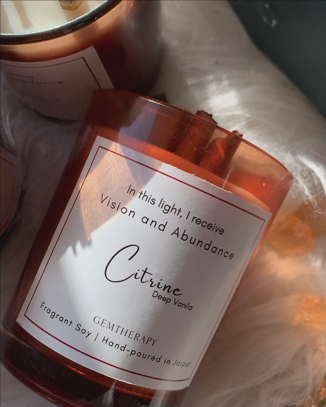 Intention Candle Abundance