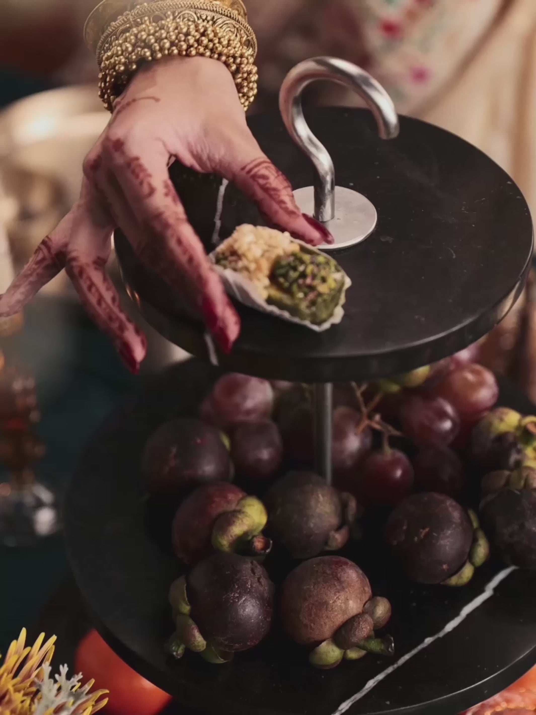 Marble Dessert Stand