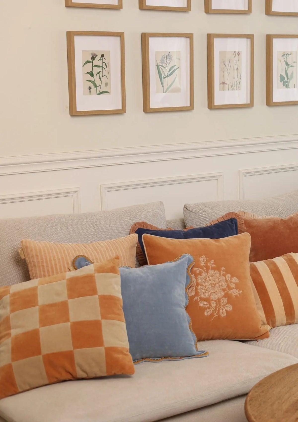 Fig Melon Cushion Cover