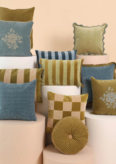 Fig Olive Cushion Cover