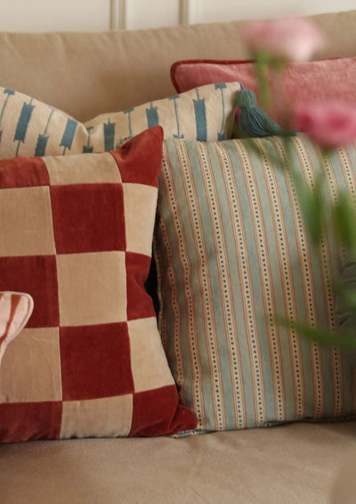 River Soft Blue Cushion Cover
