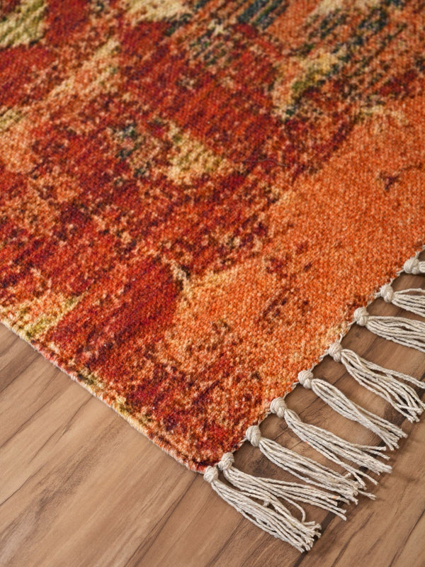 Printed Handloom Rug - Prism Textures