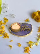 Jai Shree Ram Tea Light Candle Holder Set of 2