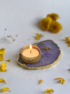 Swastik Tea Light Candle Holder Set of 2
