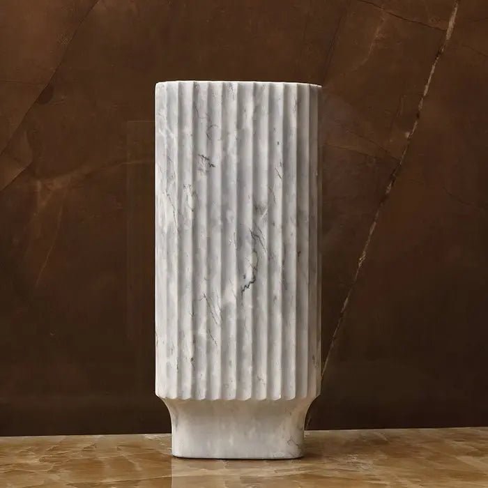 Python Grey Luxury Flower Vase