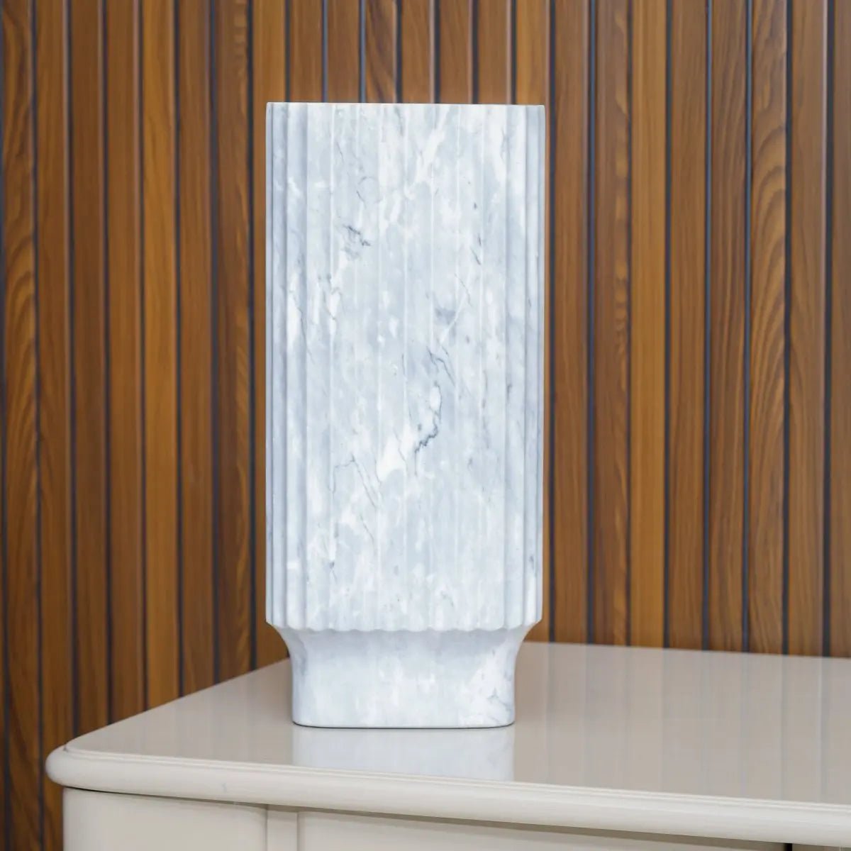 Python Grey Luxury Flower Vase