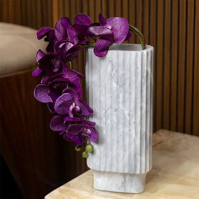 Python Grey Luxury Flower Vase