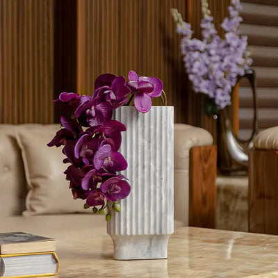 Python Grey Luxury Flower Vase