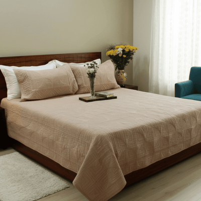 Serene Stich Quilted Bed Cover-MM