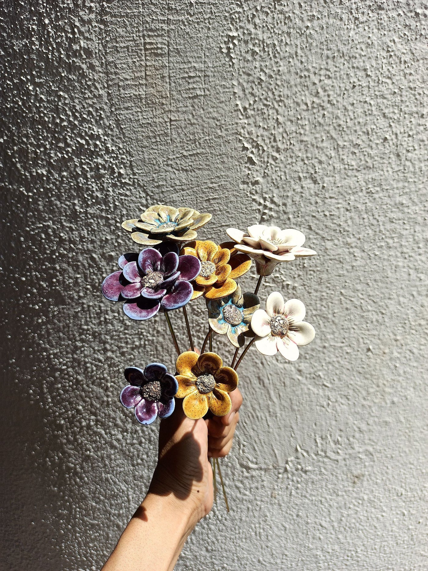 Radial Flower Pair