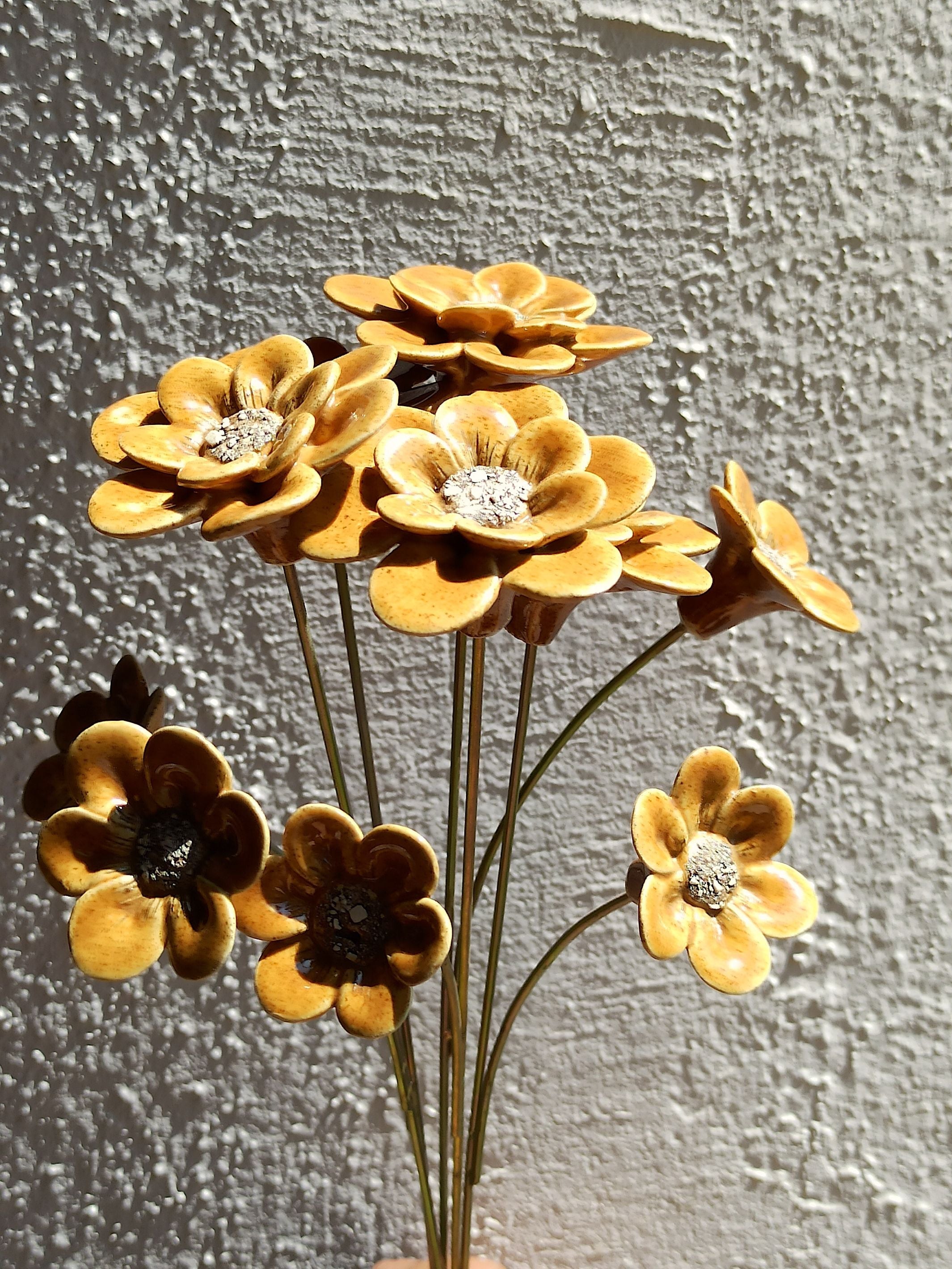 Radial Flower Pair
