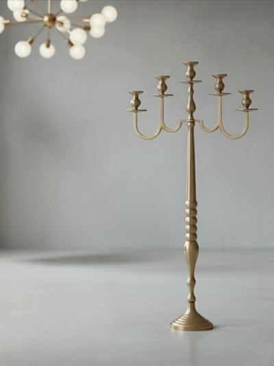 Radiance Pure Brass Candle Abra