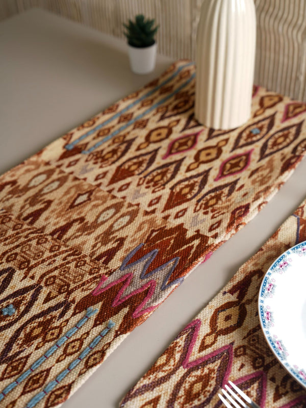 Table Runner - Handloom Radiant Revival