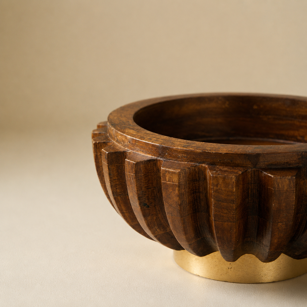 ROSTRI - WOODEN SERVING BOWL