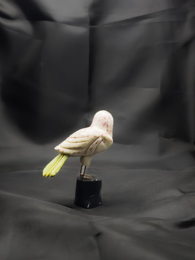 Real Gemstone Bird Décor
