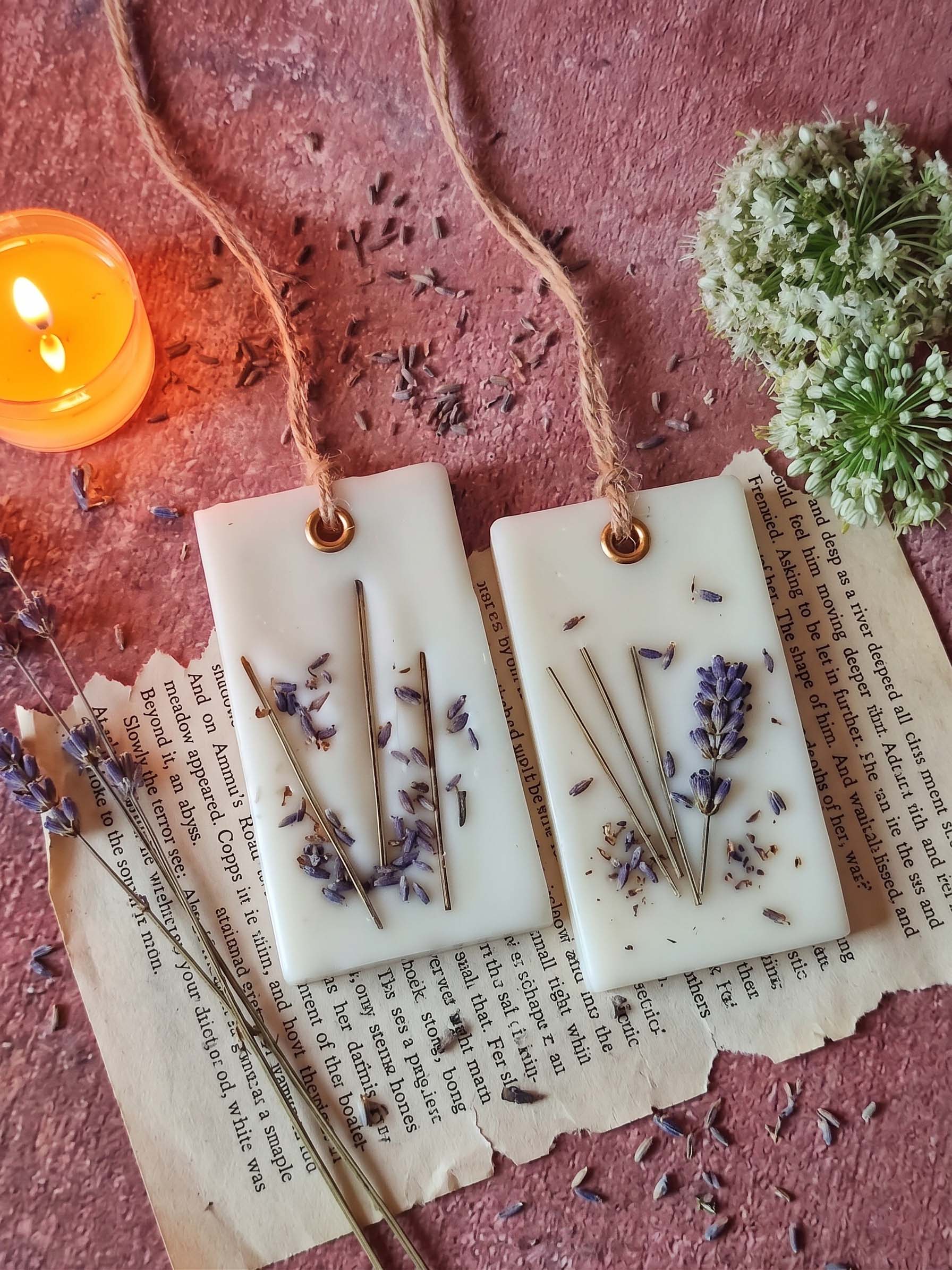 Scented Wax Sachet Rectangle - Lavender