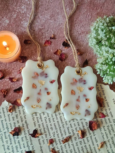 Scented Wax Sachet Rectangular Frame - Rose Petals