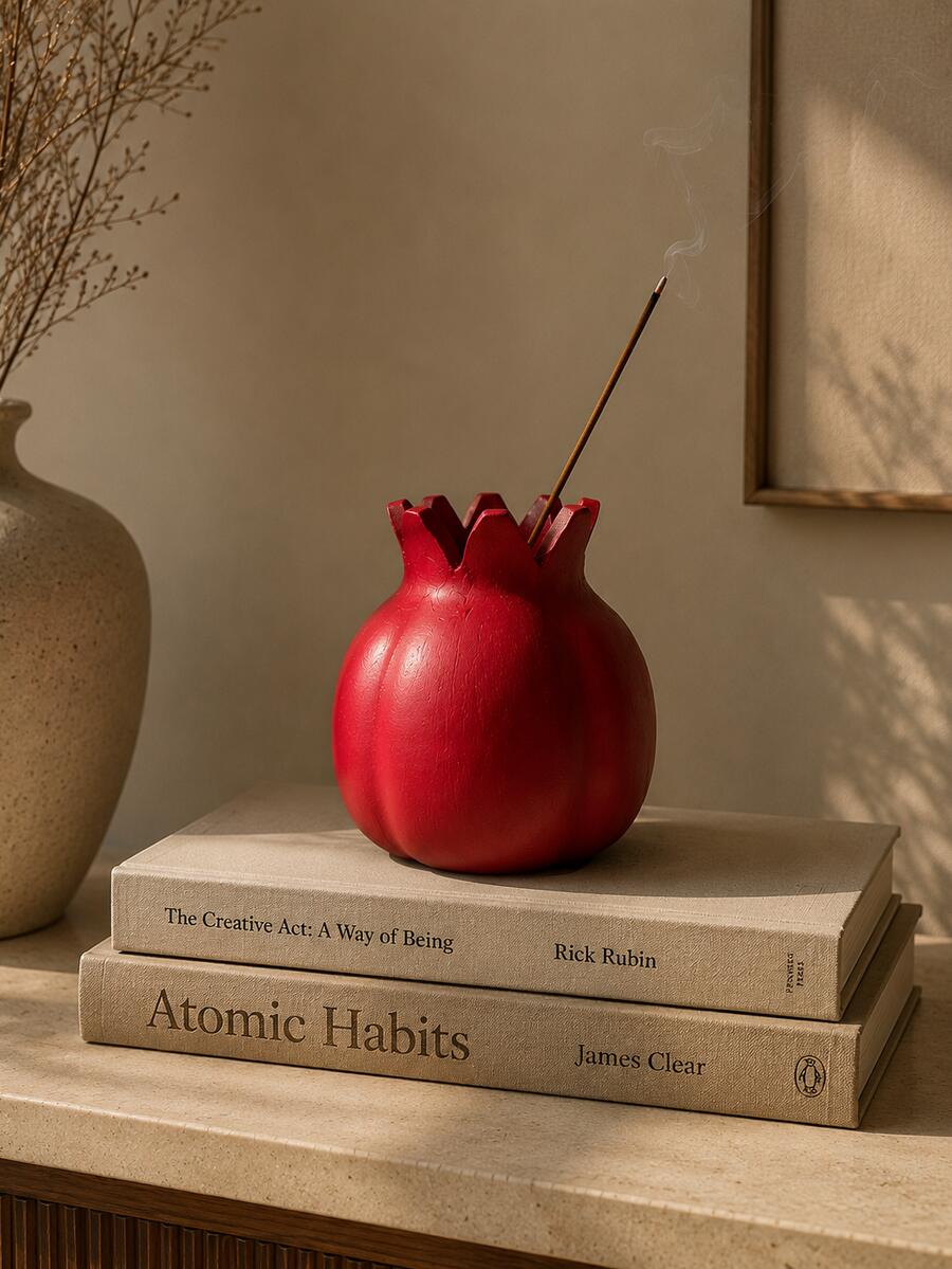 Handmade Terracotta Pomegranate Showpiece
