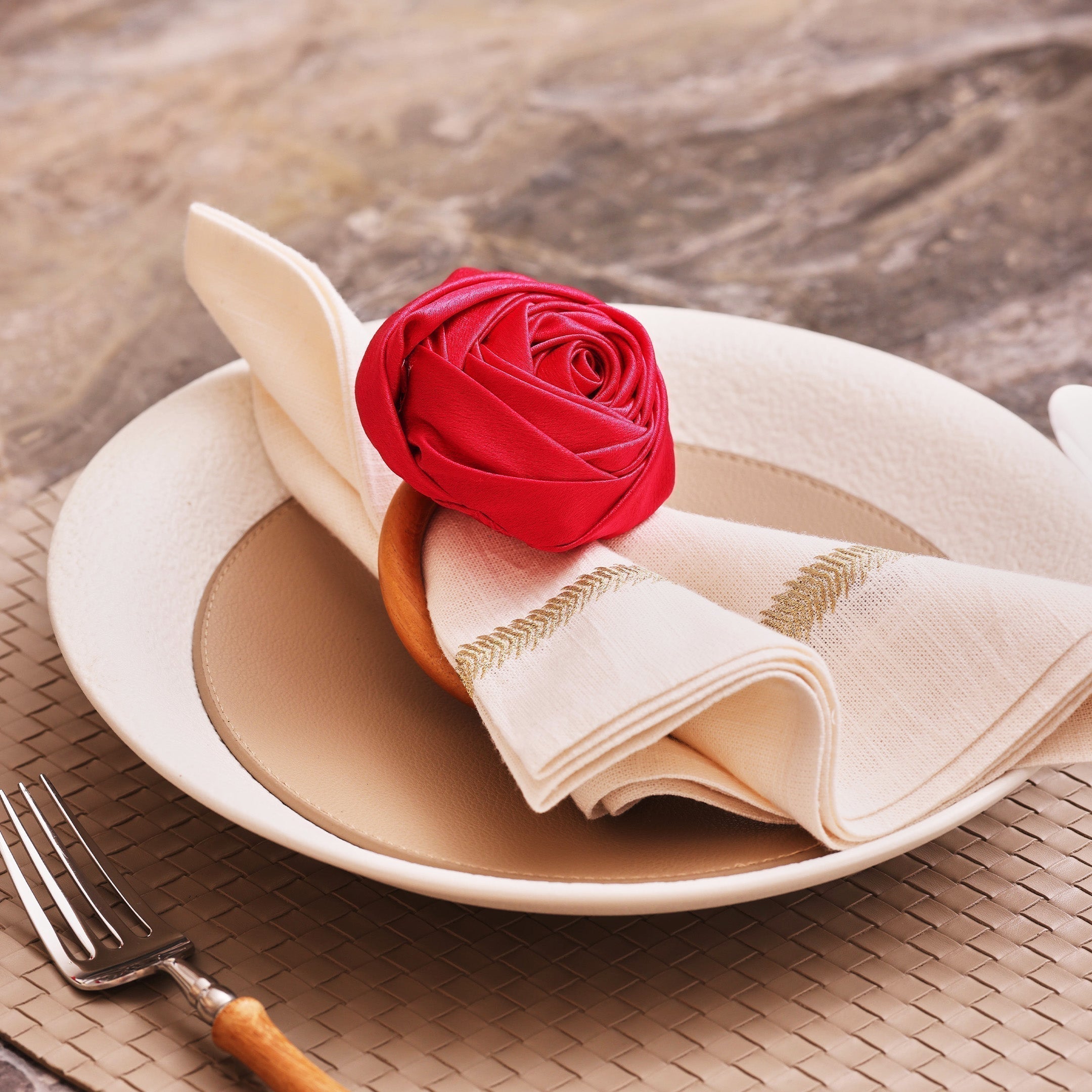 Roselle - Handmade Napkin Ring