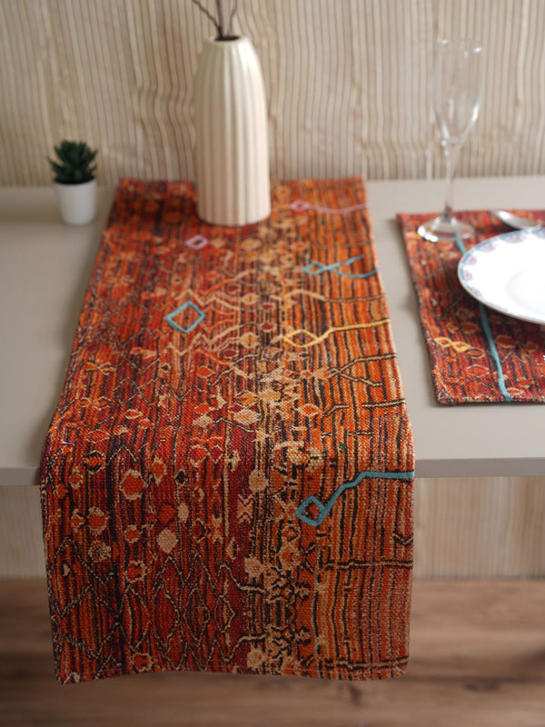 Table Runner - Handloom Regal Maze