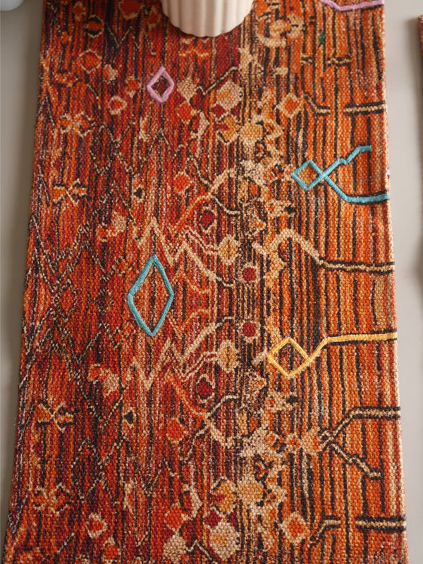 Table Runner - Handloom Regal Maze
