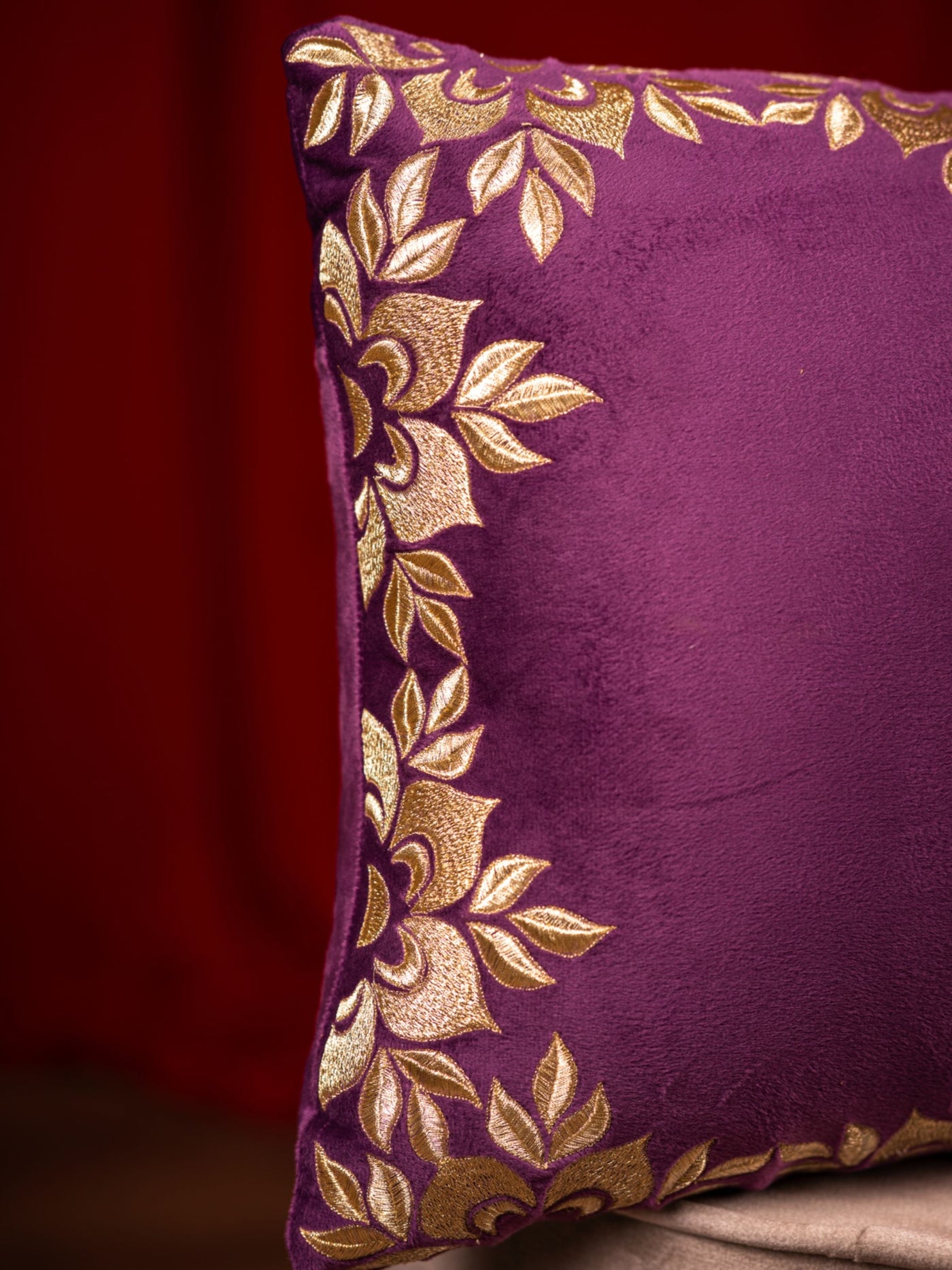 Regal Purple Pillow Cover