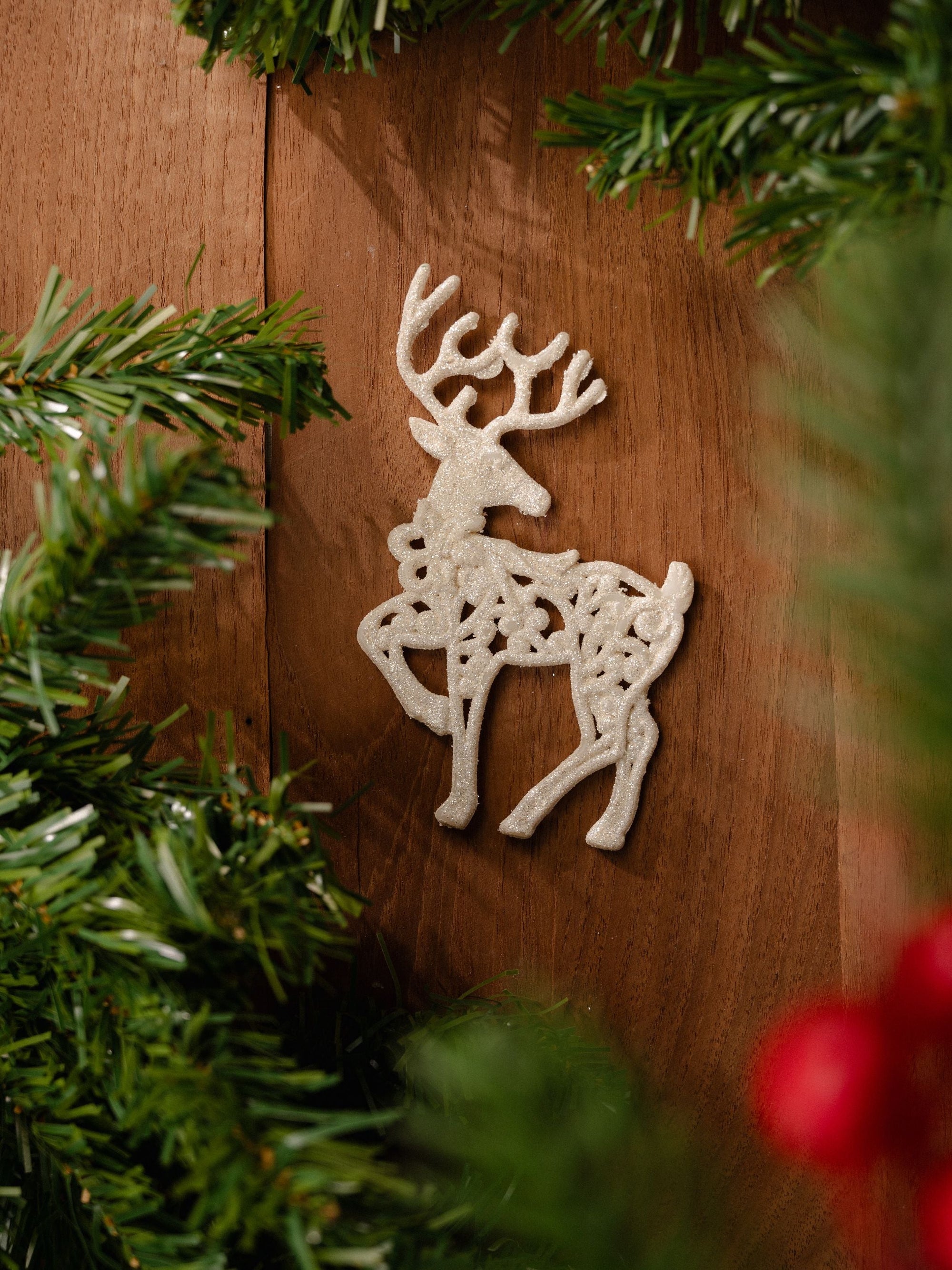 Reindeer Christmas Tree Hanging Pack Of 2