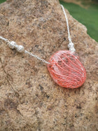 Retro Radiance - Necklace Red