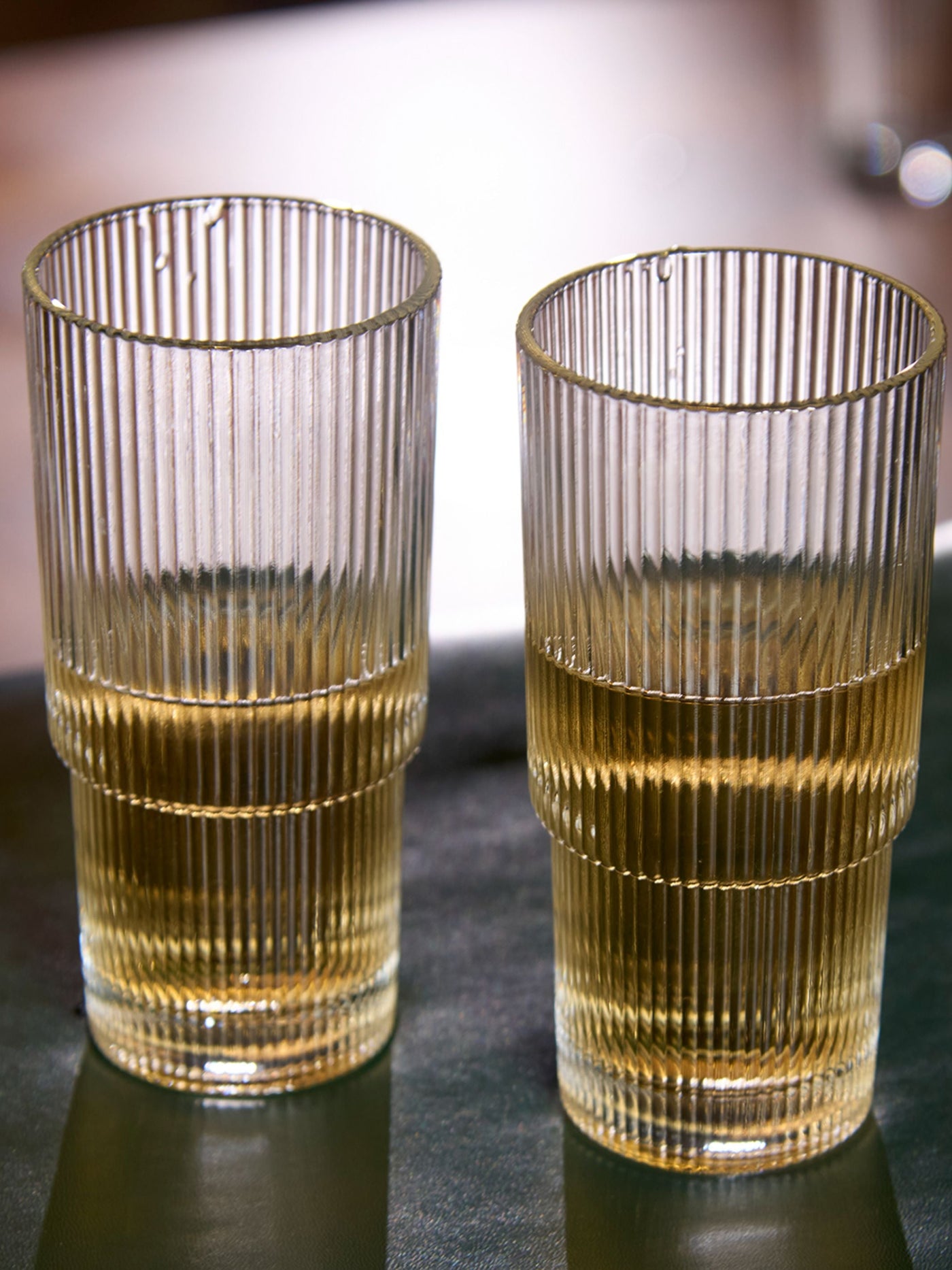 Ribbed Drinking Glass _ Set of 6