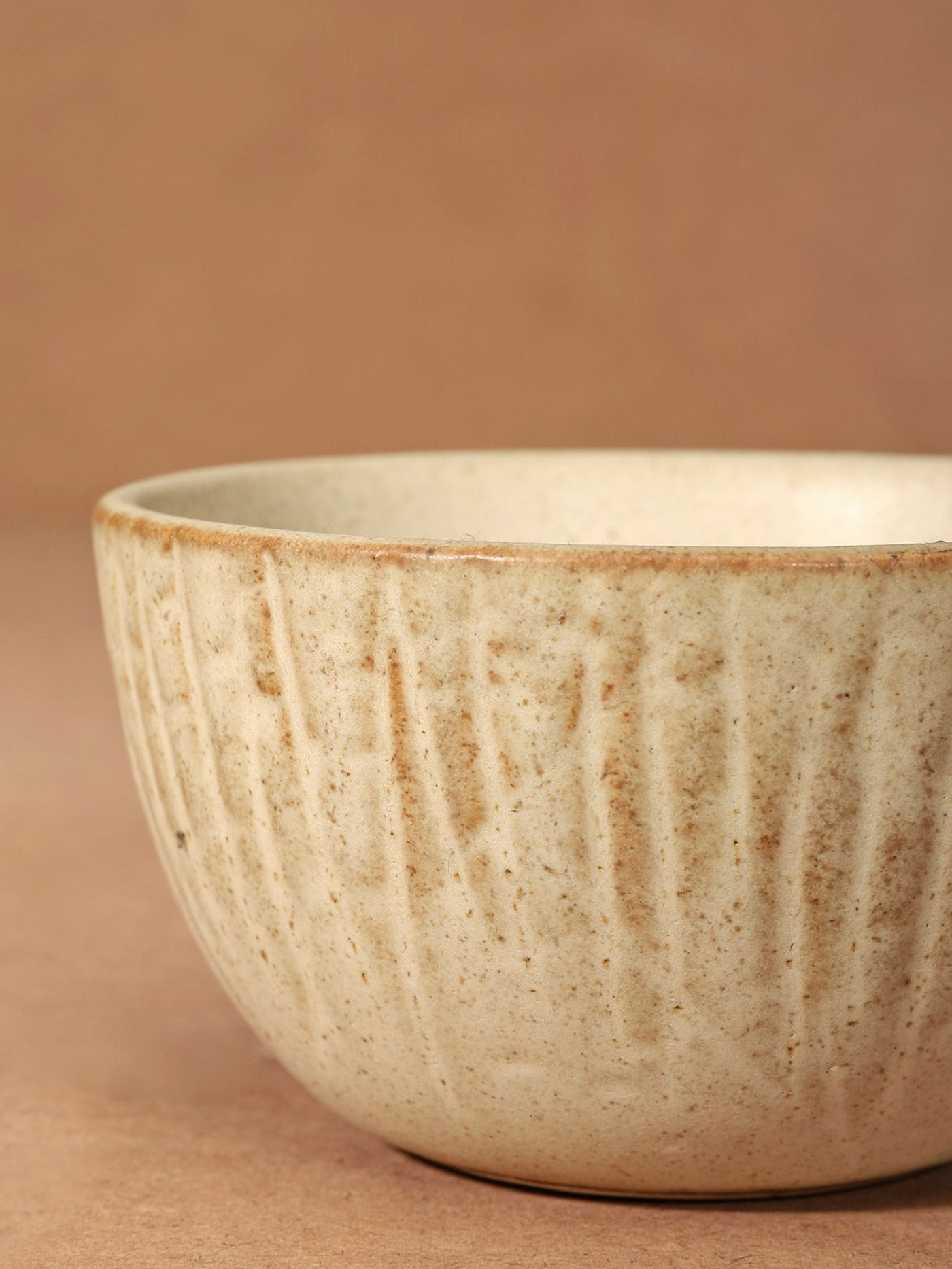 Ridged Ceramic Bowl