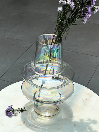 Ripple Glass vase