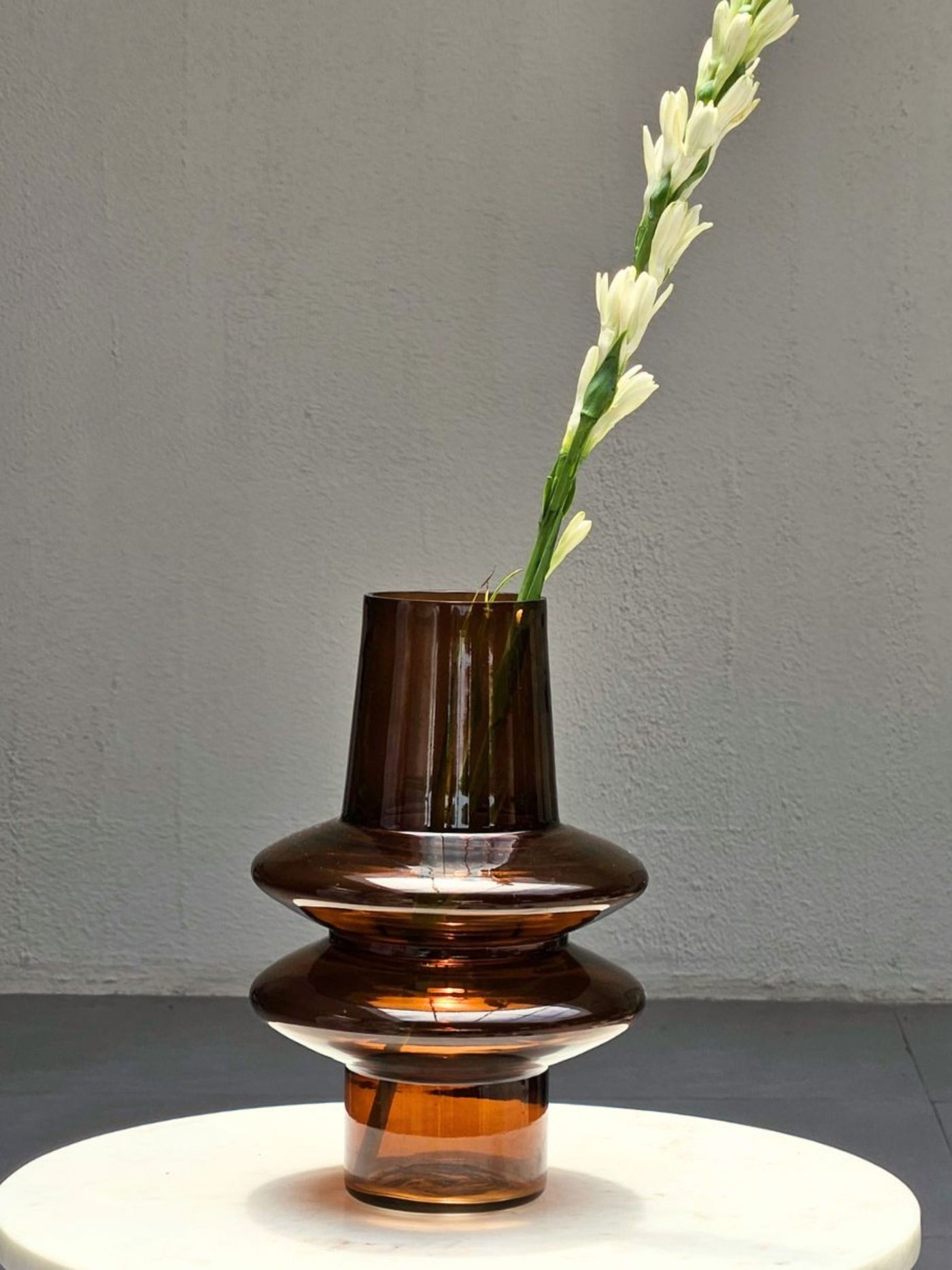 Ripple Glass vase