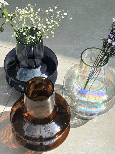 Ripple Glass vase