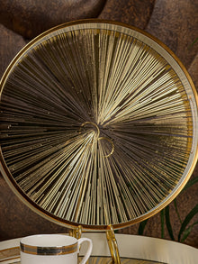 Rising Sun Serving Tray - Set Of 2